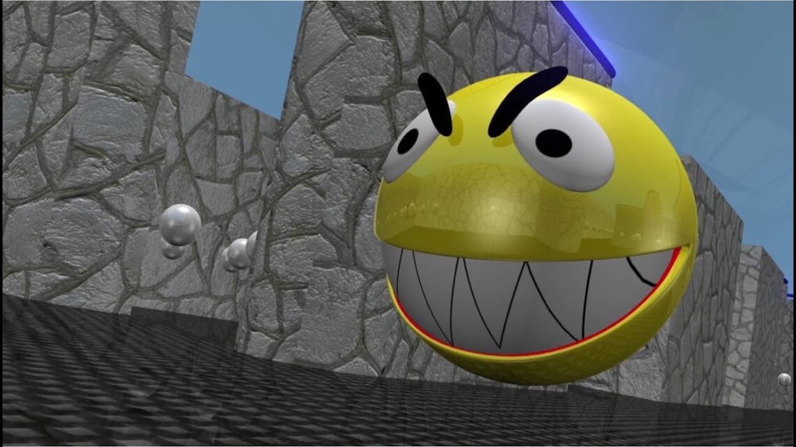 Cómo crear un pacman con tres ojos - Arjal